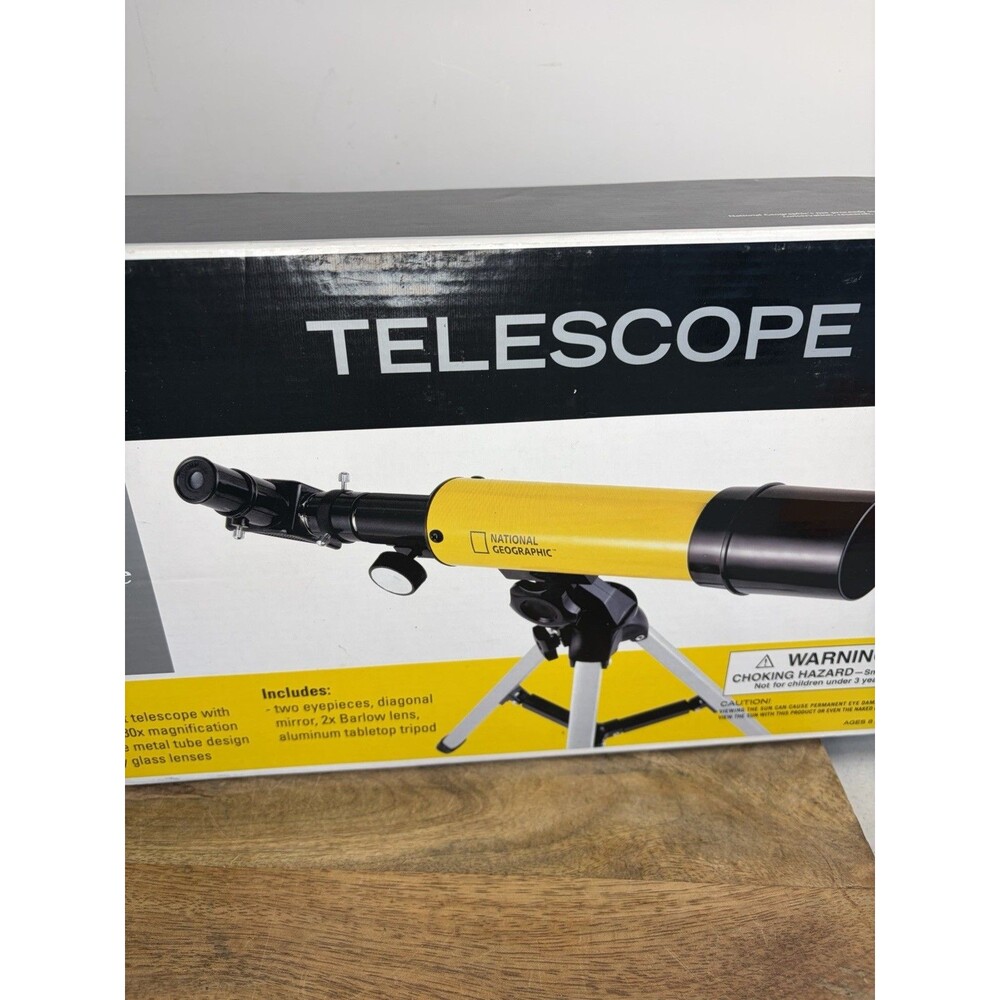 Telescope National Geographic Explorer 20mm Provides 18x To 180x Magnification - Picture 3 of 7
